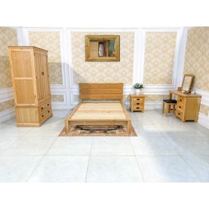 Oak 02 - BR01 : Trọn Bộ Phòng Ngủ Gỗ Sồi - 06 Món
